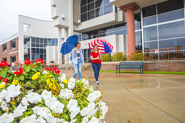 Umbrellas on the Plaza